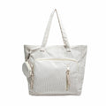 WoSpacious Multi-Pocket Canvas Tote Bag