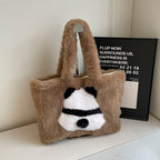 Plush shopping bag