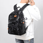 Durable Water-Resistant Camo Backpack