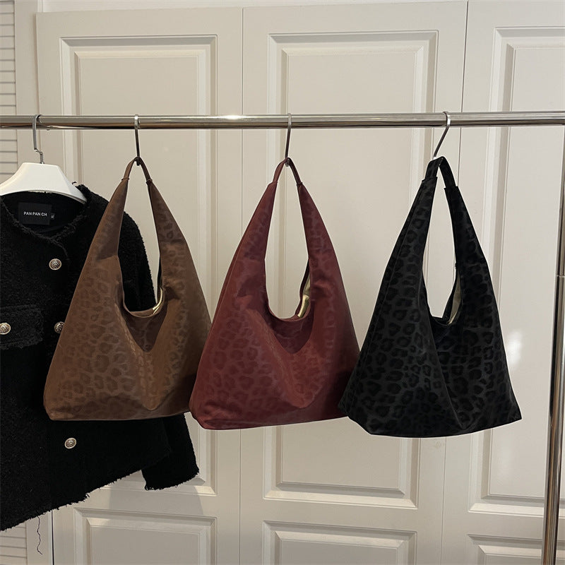 Women’s fashionable tote bag with striking shoulder strap-https://detail.1688.com/offer/1031641411711.html-Calm Wears-Coffee-nothing-Calm Wears