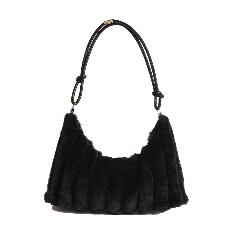 WoPlush Texture Evening Handbag