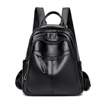 Multi-Compartment Textured Backpack