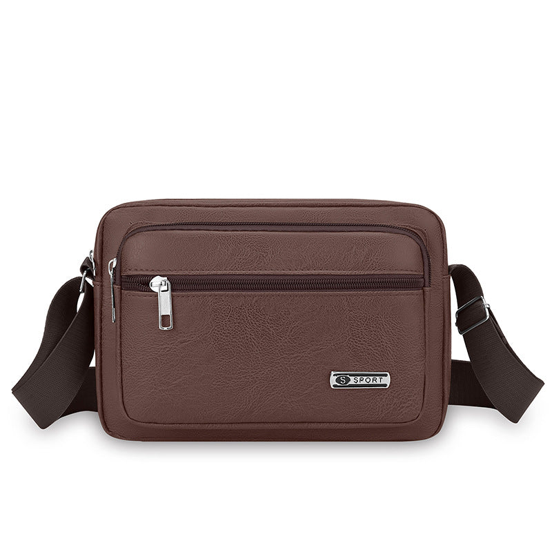 Premium Leather Messenger Bag