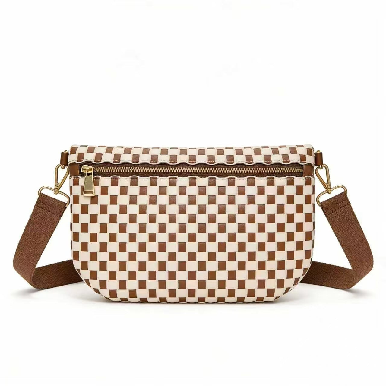 Stylish Woven Crossbody Bag