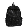 Star Printed School Backpack for Daily Use