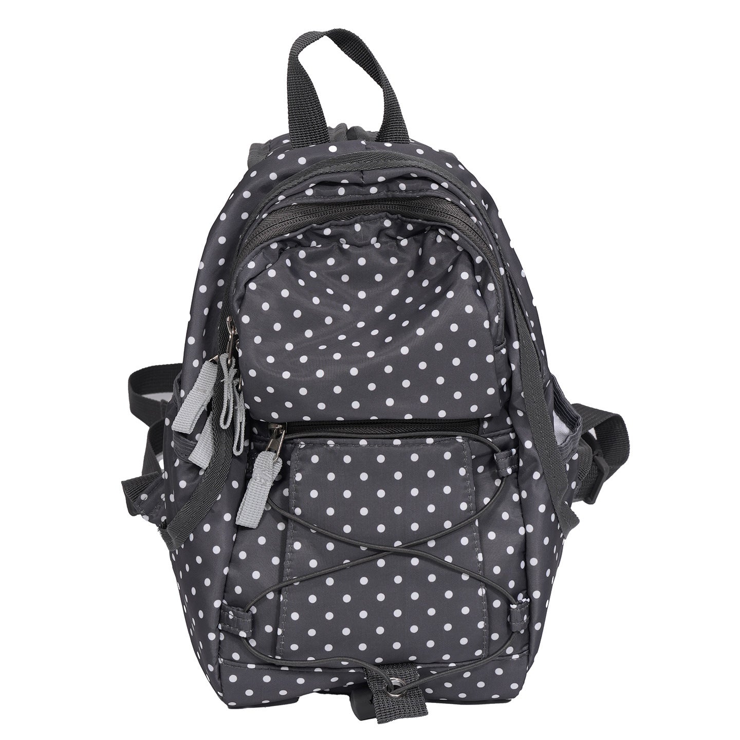 Compact Multi-Purpose Polka Dot Backpack