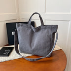 WoSoft Corduroy Tote Bag