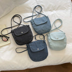 WoCompact Denim Crossbody Bag