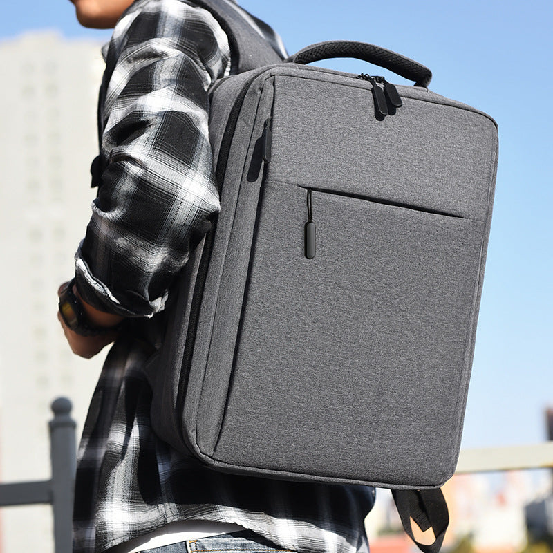 Versatile laptop backpack with additional storage
