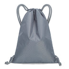 Honeycomb Texture Drawstring Backpack Calm Wears