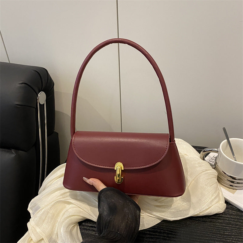 Structured Handheld Satchel Bag
