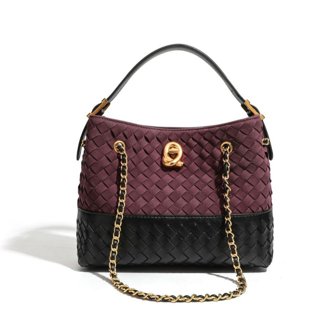 Woven Bucket Handbag