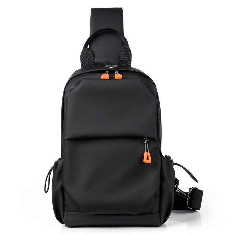 Shoulder backpack with multifunctional design and ergonomic padding