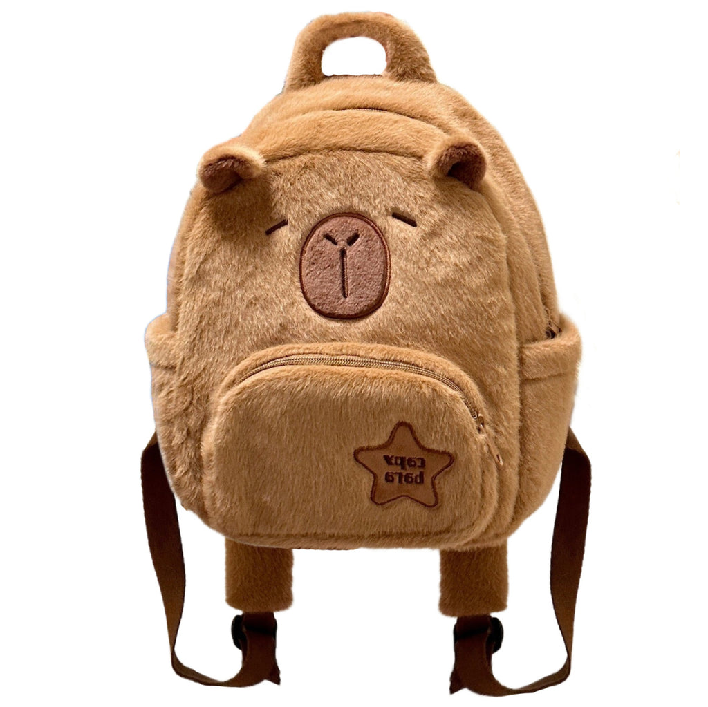 Plush Backpack in Bear Style
