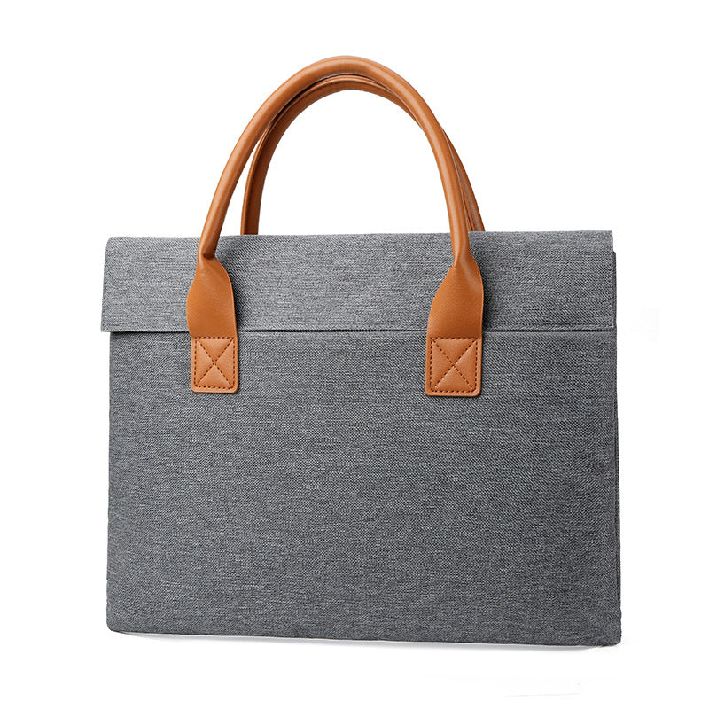 Elegant Laptop Bag with Practical Carrying System