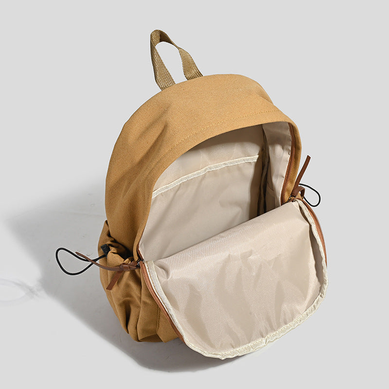 City backpack with innovative design and practical compartments