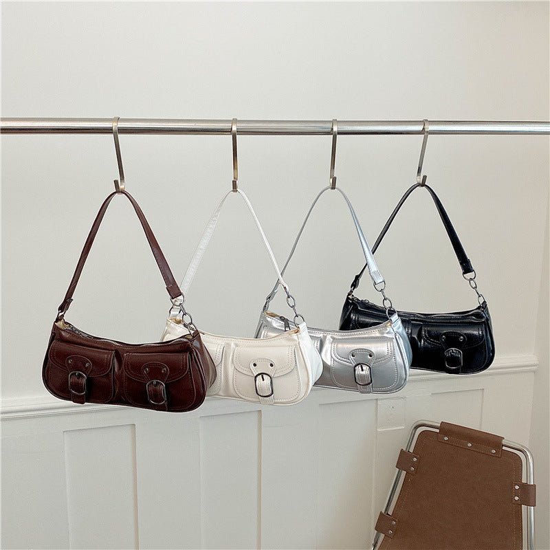 WoChic Dual-Pocket Handbag