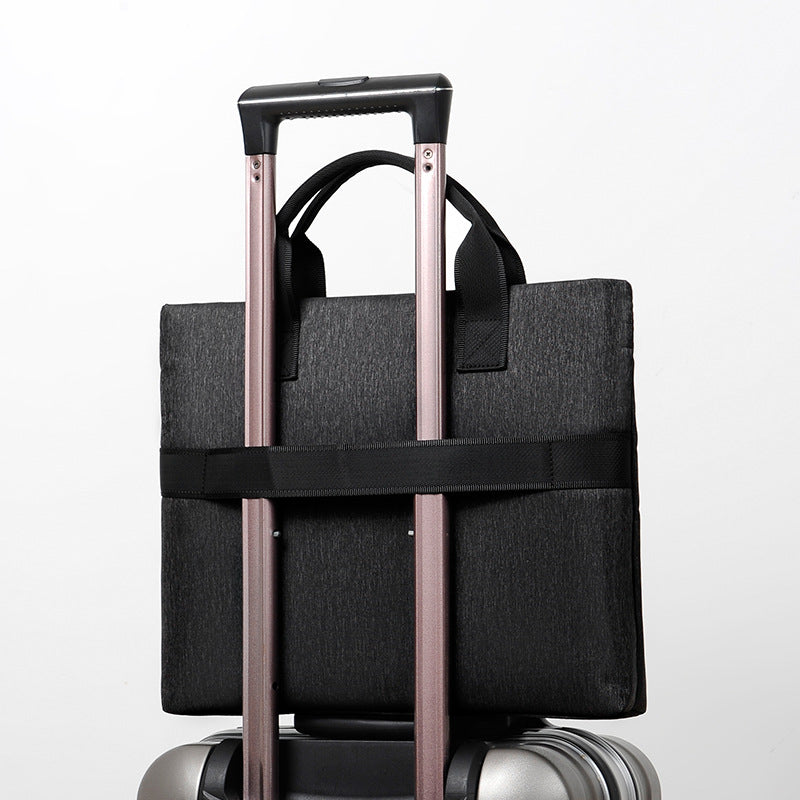 Versatile Structured Work Tote Bag