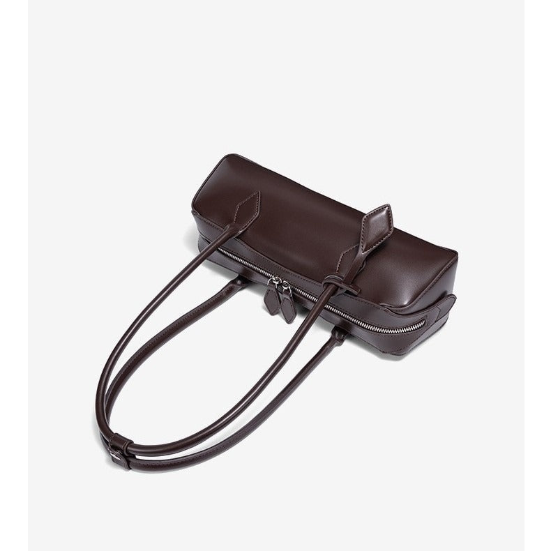 Women's Tote Bag in minimalist design-https://detail.1688.com/offer/1037144552067.html-Calm Wears-Braun-321111-Calm Wears
