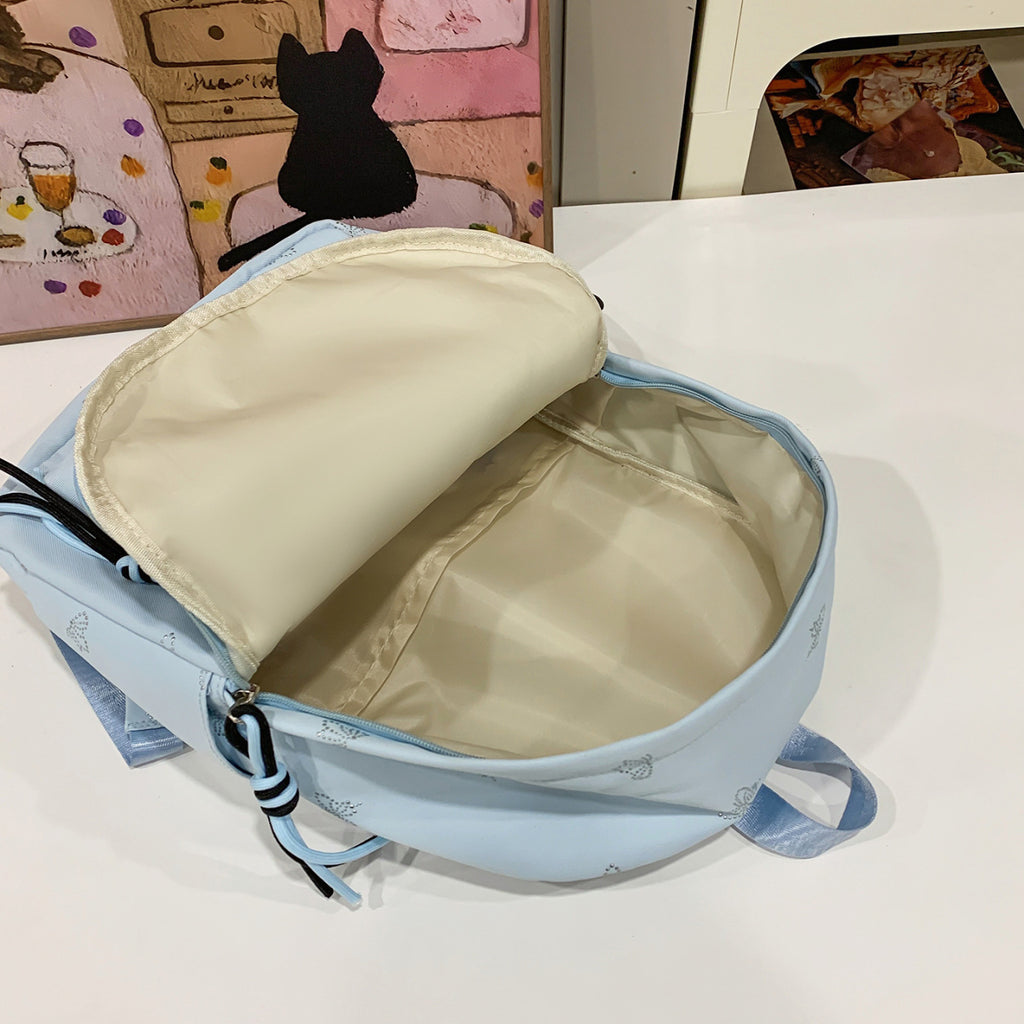 Backpack with Glittering Applications