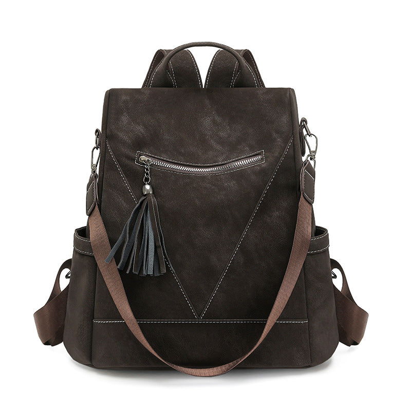 Chic Multi-Pocket Convertible Backpack