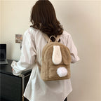 Plush Backpack with Animal Ears