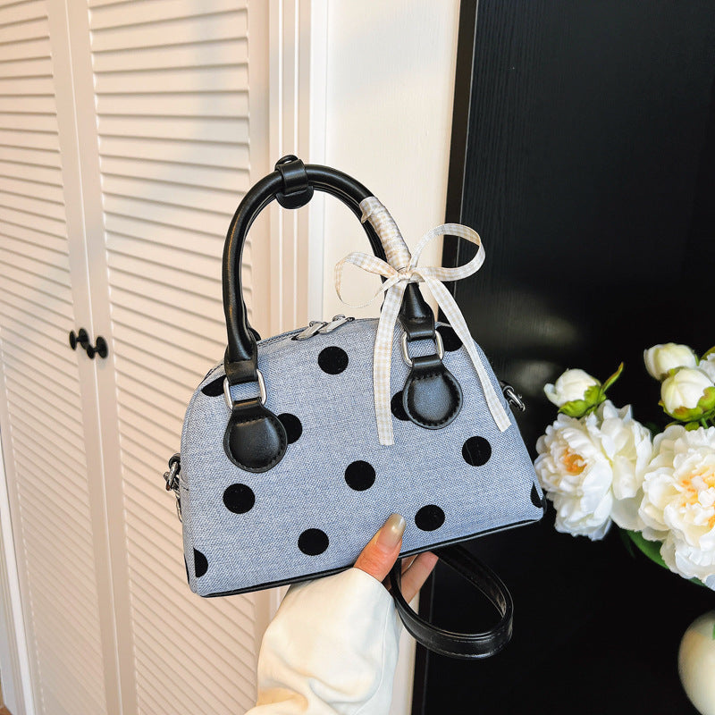 Whimsical Polka Dot Mini Handbag Calm Wears