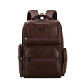 Durable Faux Leather Backpack