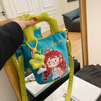 Plush handbag in the cheeky children's motif