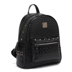 Studded Leather Backpack