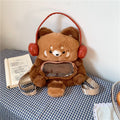 Cute Plush Animal-Themed Backpack Calm Wears