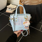 Ladies Mini Shoulder Bag with Cute Pendant
