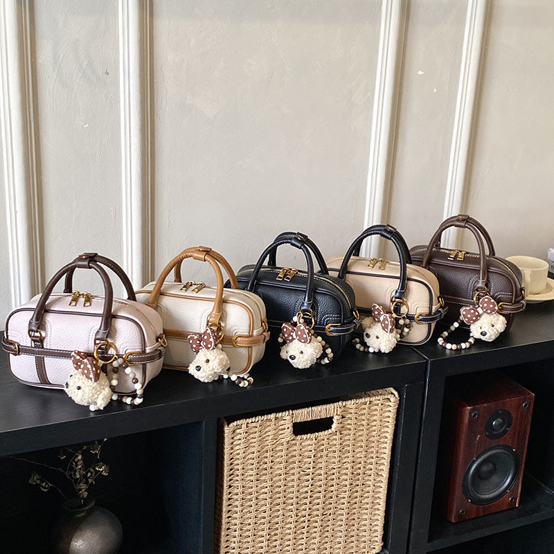 Ladies Mini Handbag with removable Teddy Pendant