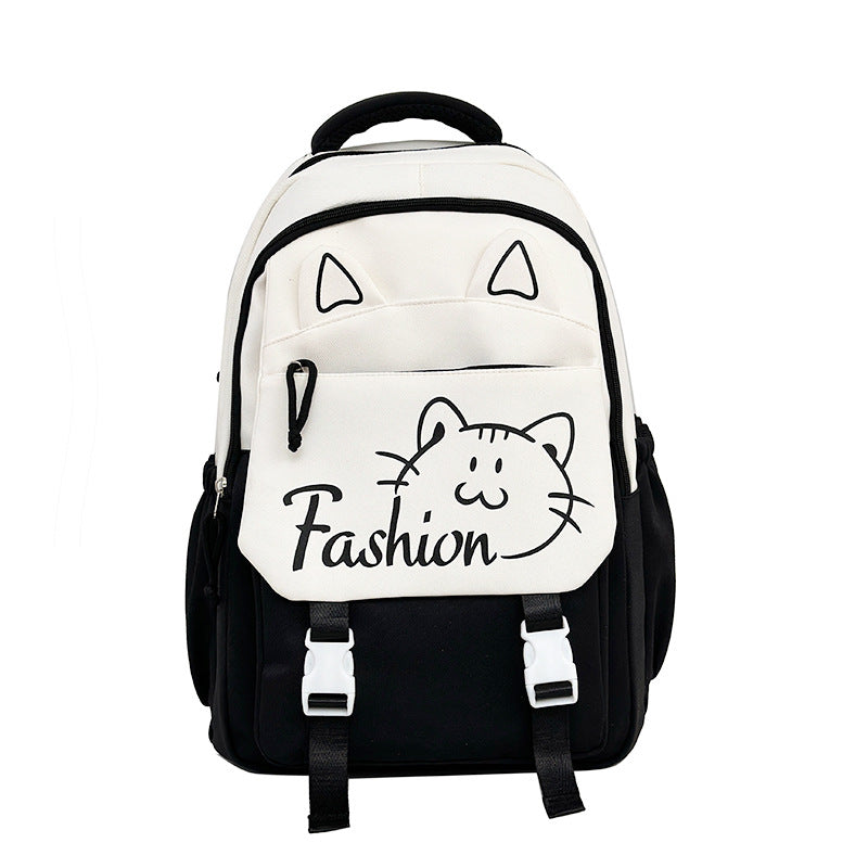 Cat-Themed Backpack