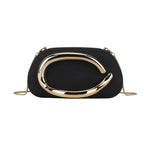 Chic Sculpted Crossbody Handbag
