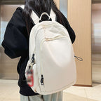 Athletic backpack with practical compartments and ergonomic design