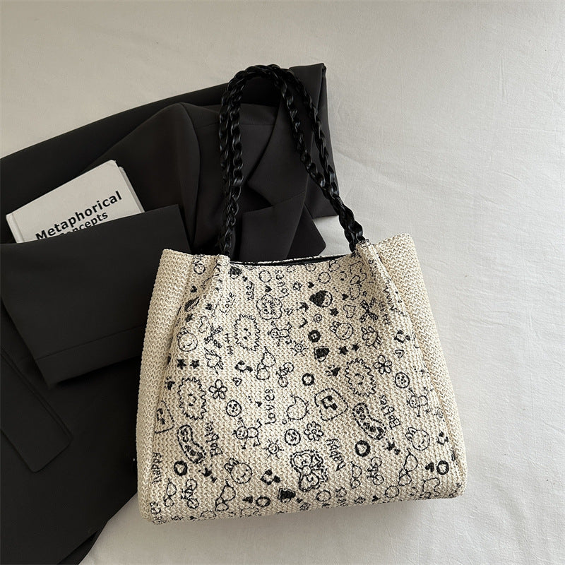 Chic Woven Tote Bag