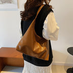 Contemporary Leather Shoulder Bag