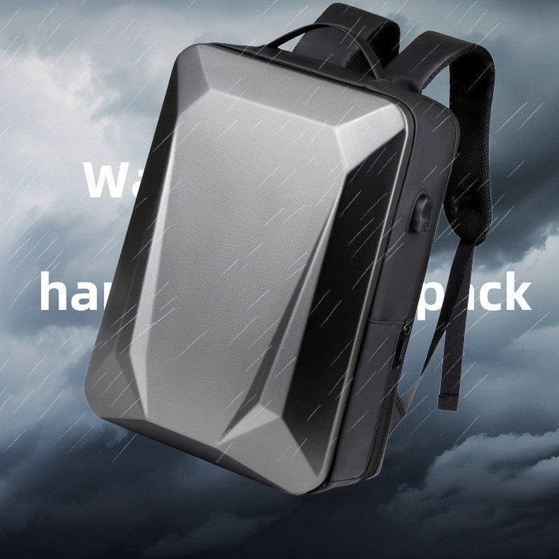 Sleek Protective Hard Shell Backpack