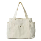 WoMulti-Pocket Casual Utility Tote Bag