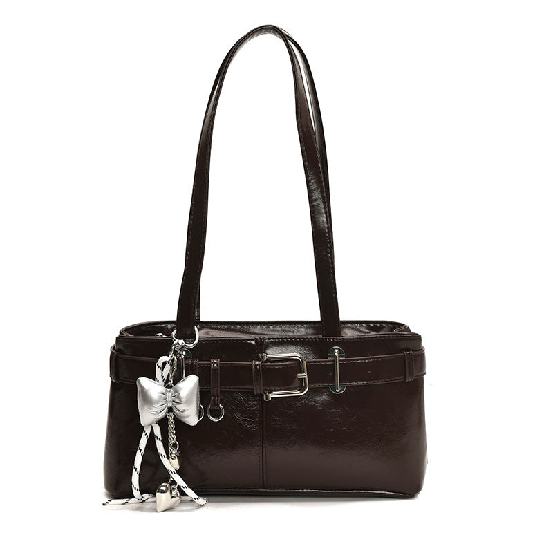 Women's mini handbag with removable charm-https://detail.1688.com/offer/987009933296.html-Calm Wears-Braun-Size: with tag-Calm Wears