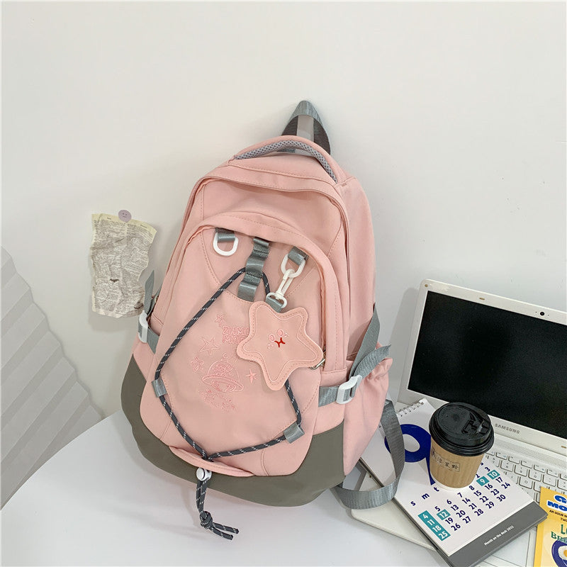 Creative Graphic Design School Backpack-https://detail.1688.com/offer/748960367901.html-Calm Wears-Pink-Calm Wears