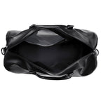 Elegant Leather Weekender Bag