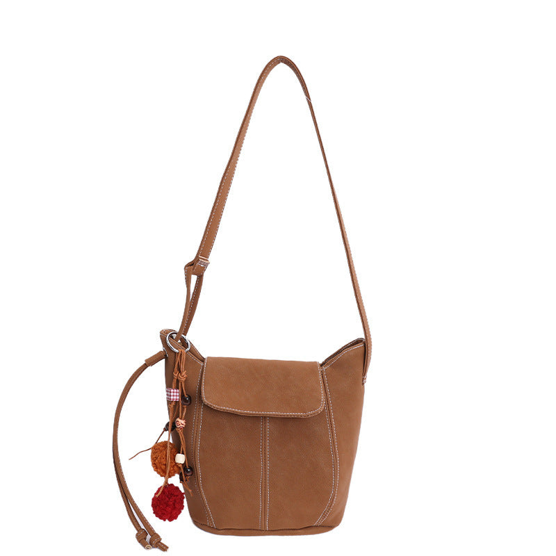 Minimalist Bucket Shoulder Bag