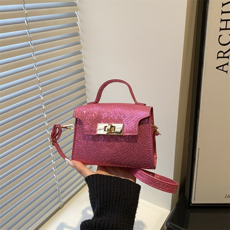 Women's mini handbag in stylish glamour style-https://detail.1688.com/offer/1038306042348.html-Calm Wears-Rosa-nothing-Calm Wears