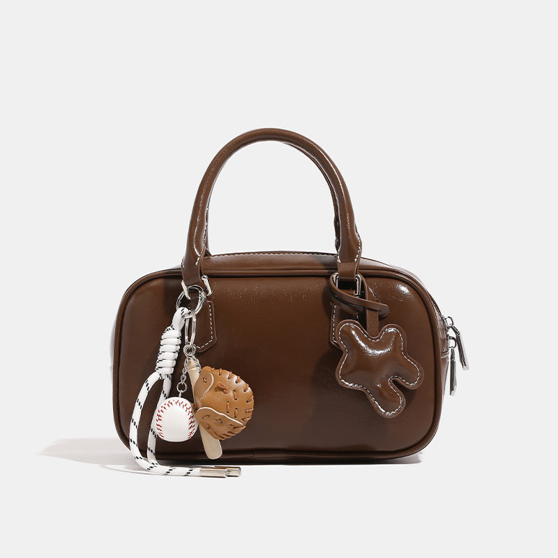 Ladies mini bag with unique applications