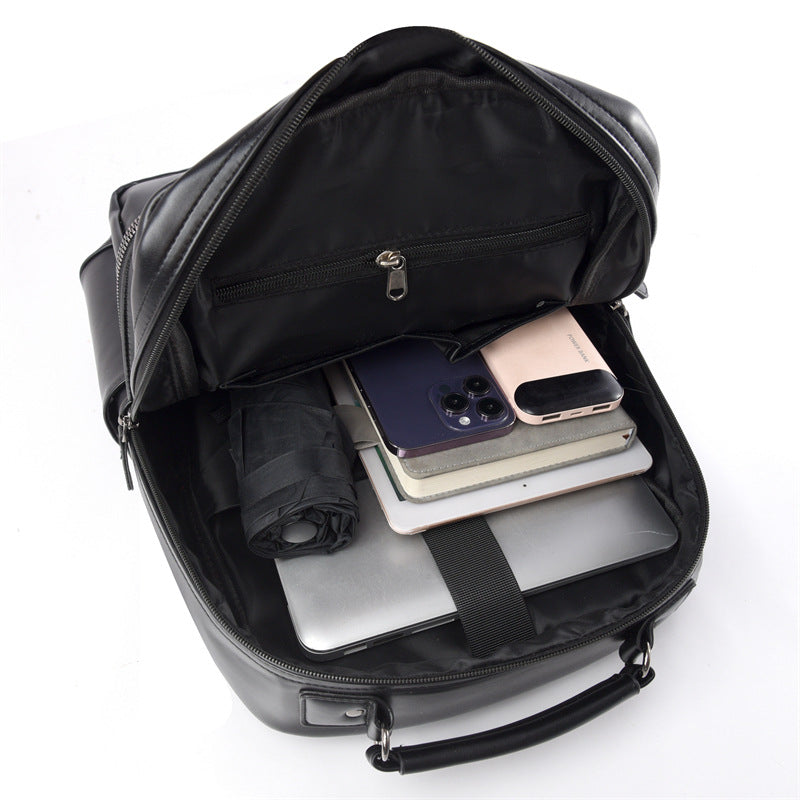 Executive Leather Backpack Calm Wears