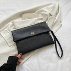 Elegant Textured Wristlet Clutch