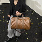 Premium Leather Travel Duffle Bag Calm Wears