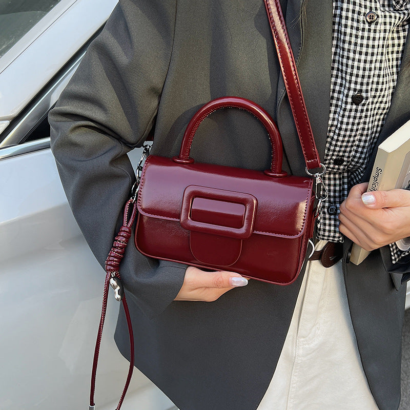 Women’s mini handbag with detachable shoulder strap and modern design-https://detail.1688.com/offer/1007254135606.html-Calm Wears-Rot-Size: With pendant-Calm Wears